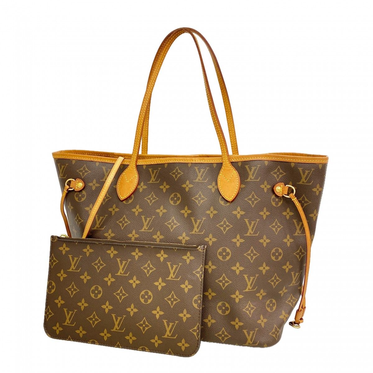 Louis Vuitton Tote Monogram Neverfull MM Brown