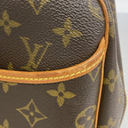 Louis Vuitton Handbag Monogram Deauville Brown — view 7