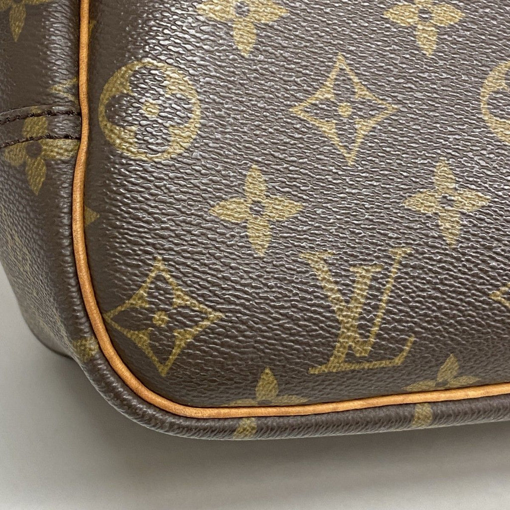 Louis Vuitton Handbag Monogram Deauville Brown — view 6