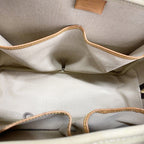 Louis Vuitton Handbag Monogram Deauville Brown — view 4