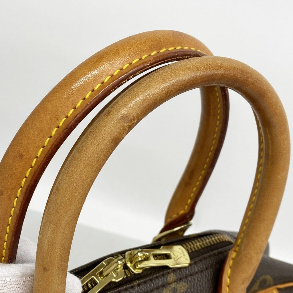 Louis Vuitton Handbag Monogram Deauville Brown — view 9
