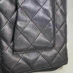 Chanel Wallet Cambon Lambskin Black Silver — view 9
