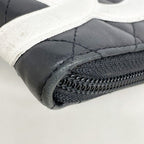 Chanel Wallet Cambon Lambskin Black Silver — view 6