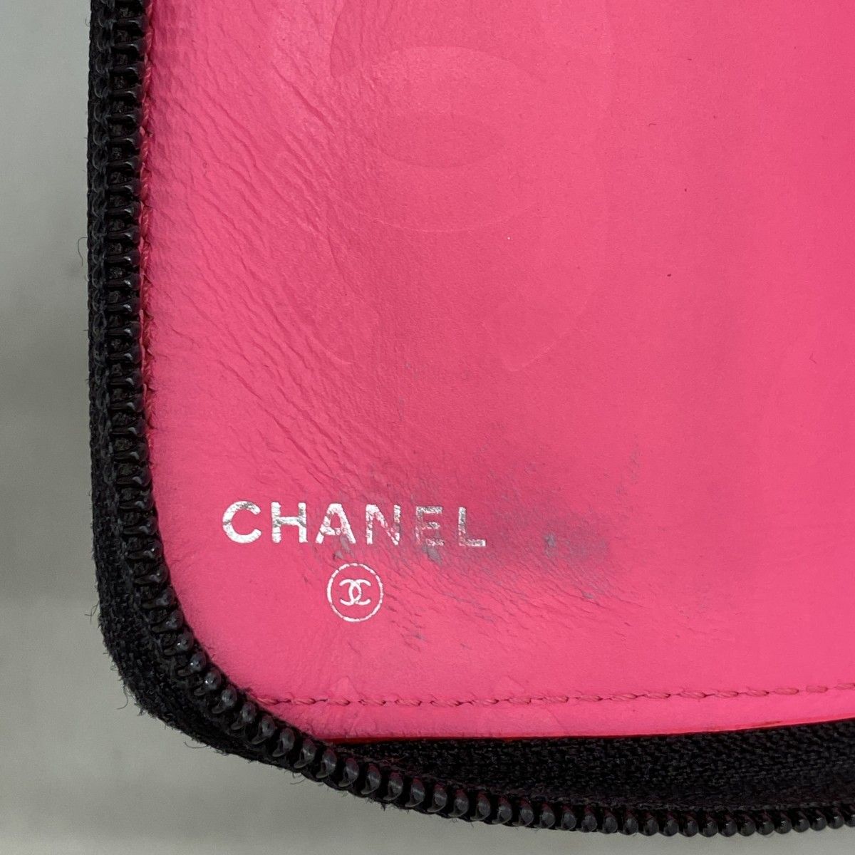 Chanel Wallet Cambon Lambskin Black Silver — view 4