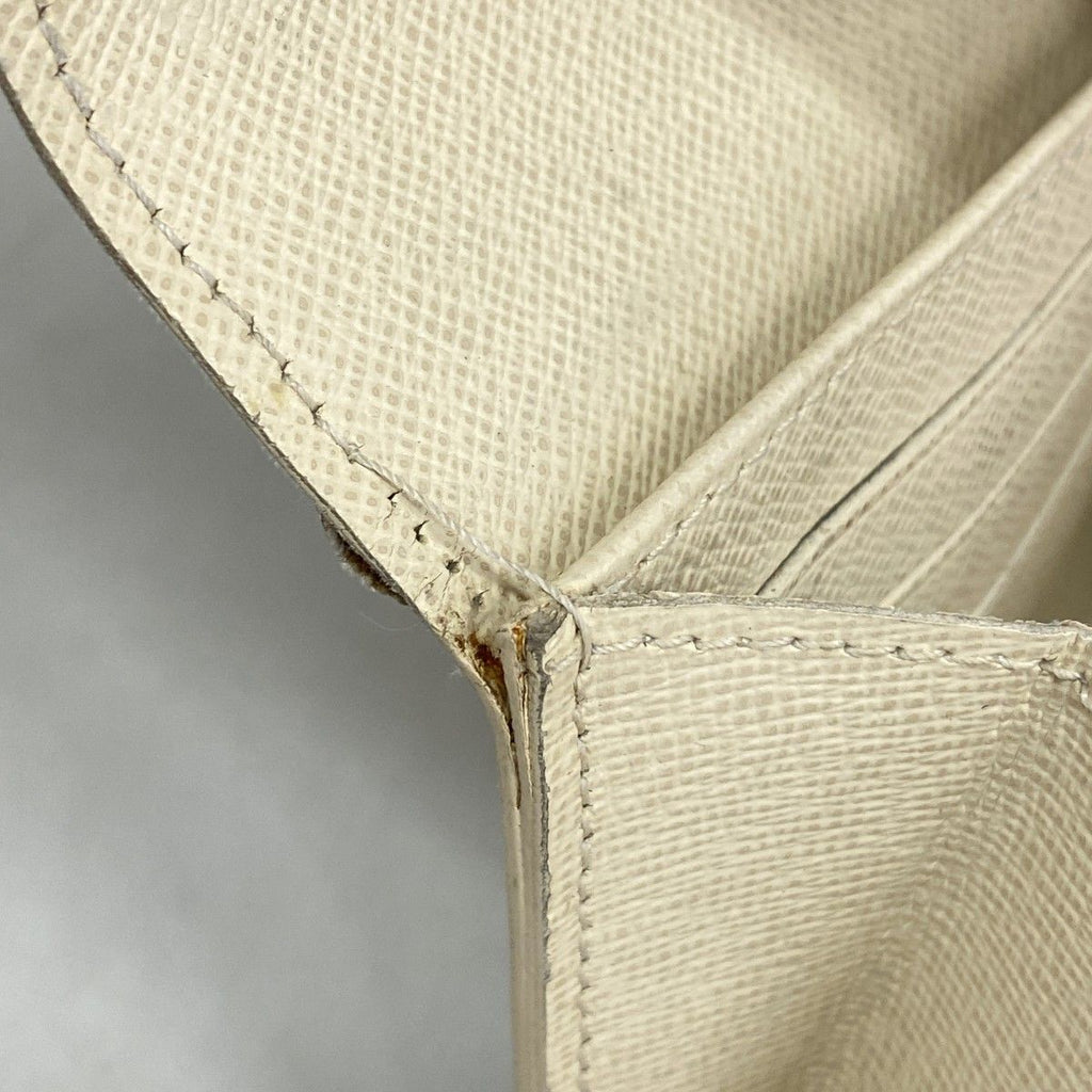 Louis Vuitton Wallet Damier Azur Portefeuille Sarah White — view 8