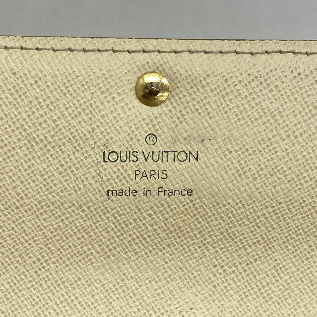 Louis Vuitton Wallet Damier Azur Portefeuille Sarah White — view 4