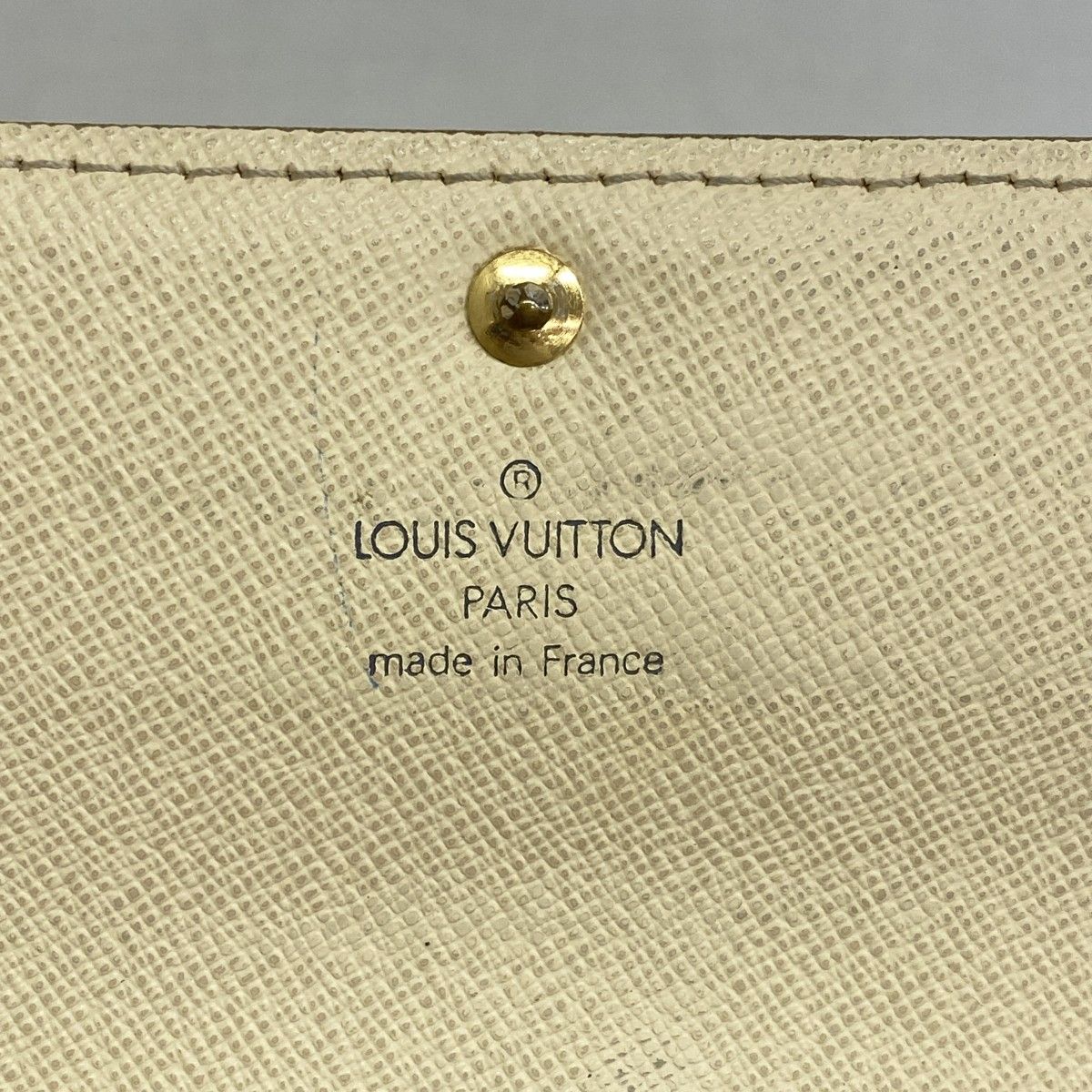 Louis Vuitton Wallet Damier Azur Portefeuille Sarah White — view 4