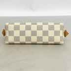Louis Vuitton Pouch Damier Azur Pochette Cosmetic PM White — view 3