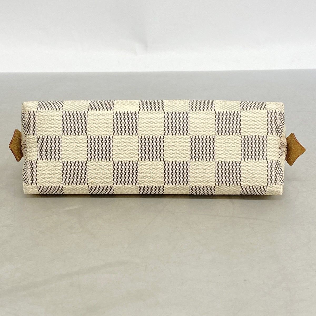Louis Vuitton Pouch Damier Azur Pochette Cosmetic PM White — view 3