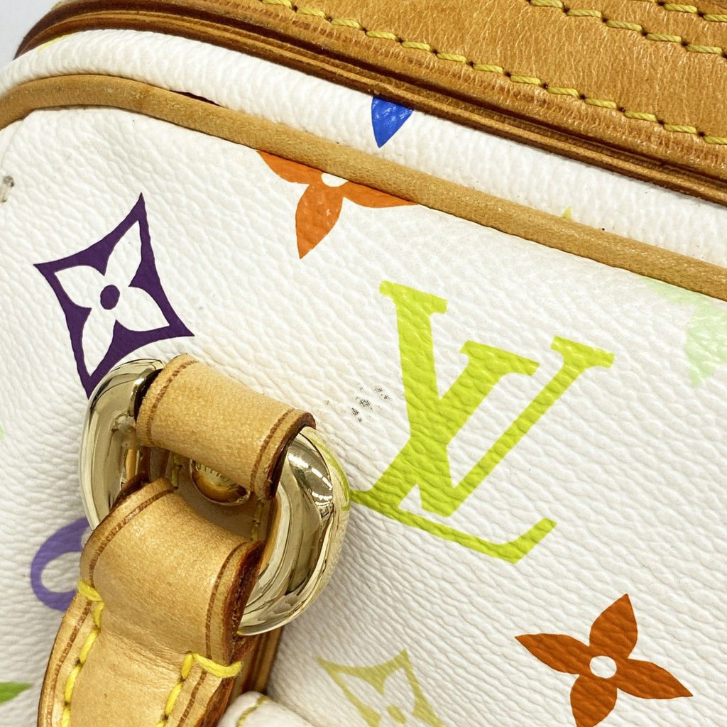 Louis Vuitton Handbag Monogram Multicolor Priscilla Blanc — view 8