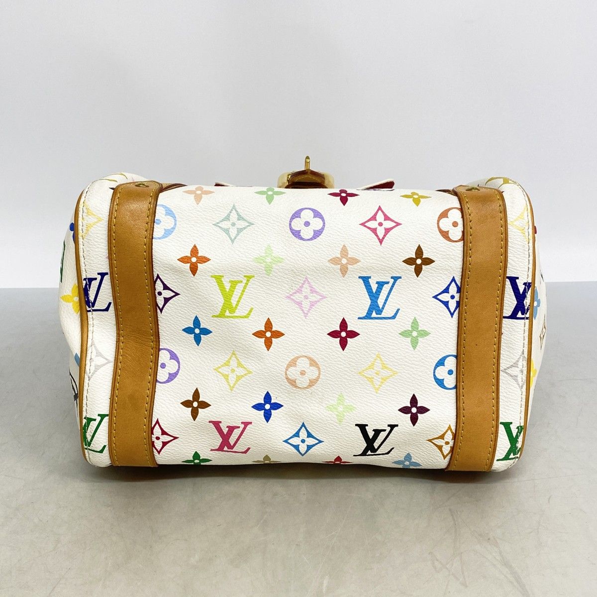 Louis Vuitton Handbag Monogram Multicolor Priscilla Blanc — view 3