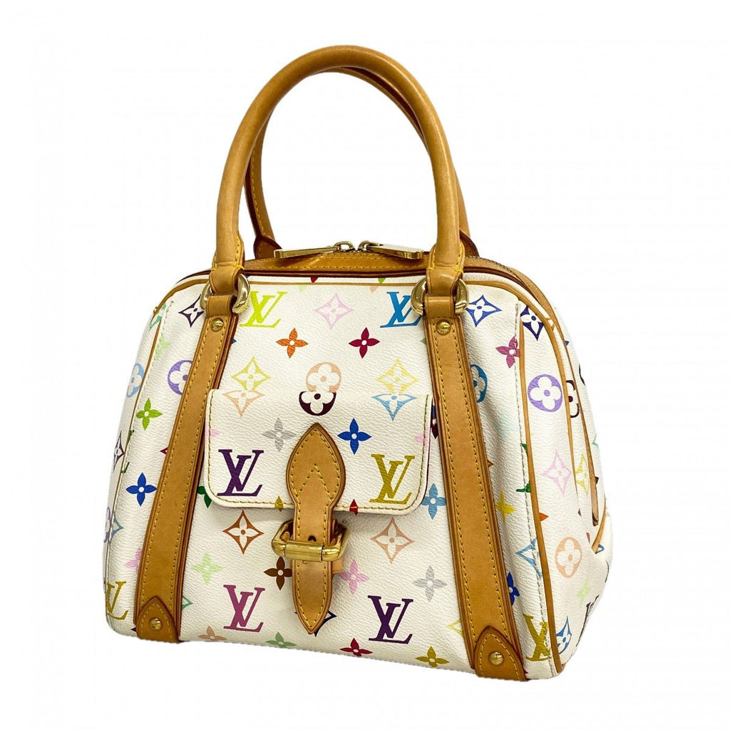 Louis Vuitton Handbag Monogram Multicolor Priscilla Blanc