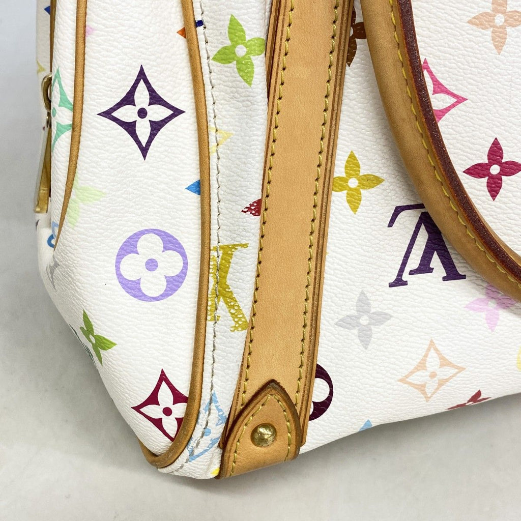 Louis Vuitton Handbag Monogram Multicolor Priscilla Blanc — view 7
