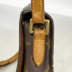 Louis Vuitton Shoulder Bag Monogram Mini Saint Cloud Brown — view 9