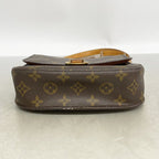 Louis Vuitton Shoulder Bag Monogram Mini Saint Cloud Brown — view 3