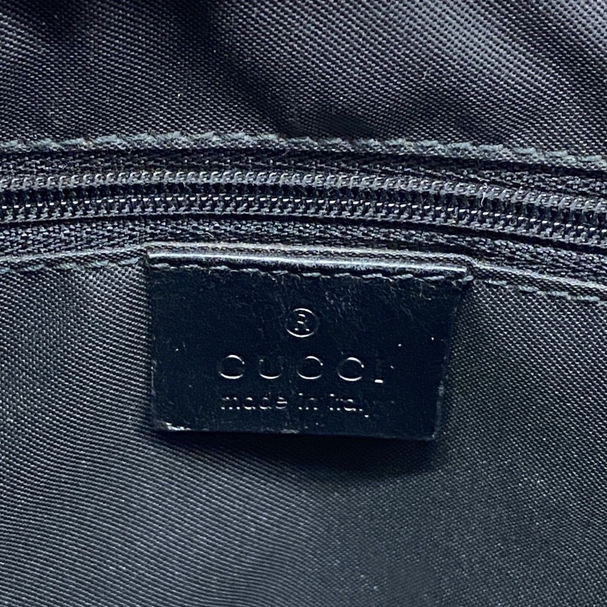 Gucci Tote GG Canvas Bamboo 002 Beige Black Silver — view 5
