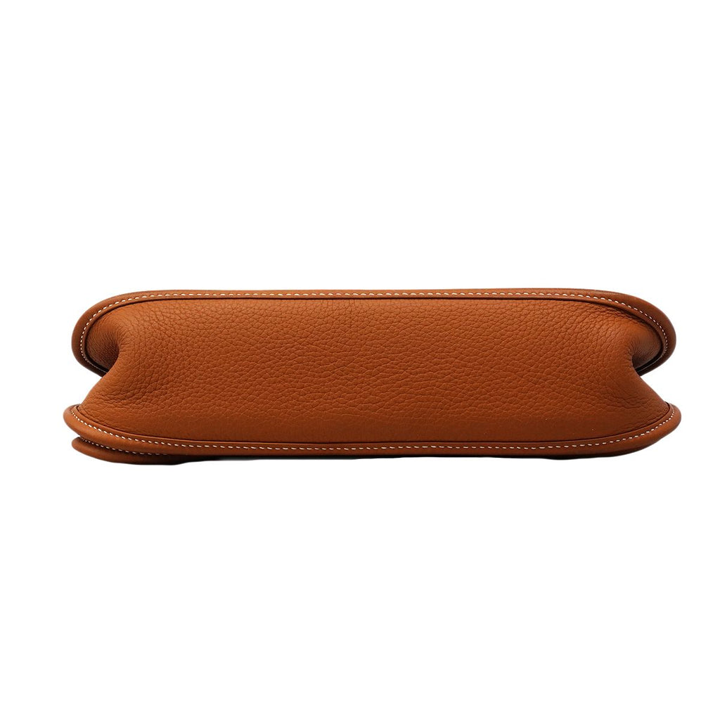 Hermes Shoulder Bag Evelyne Toilet Ash Gold Silver — view 3