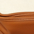 Hermes Shoulder Bag Evelyne Toilet Ash Gold Silver — view 6