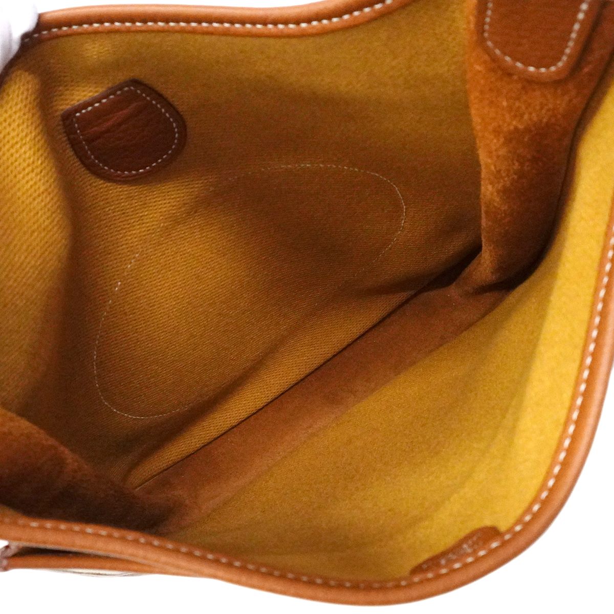 Hermes Shoulder Bag Evelyne Toilet Ash Gold Silver — view 4