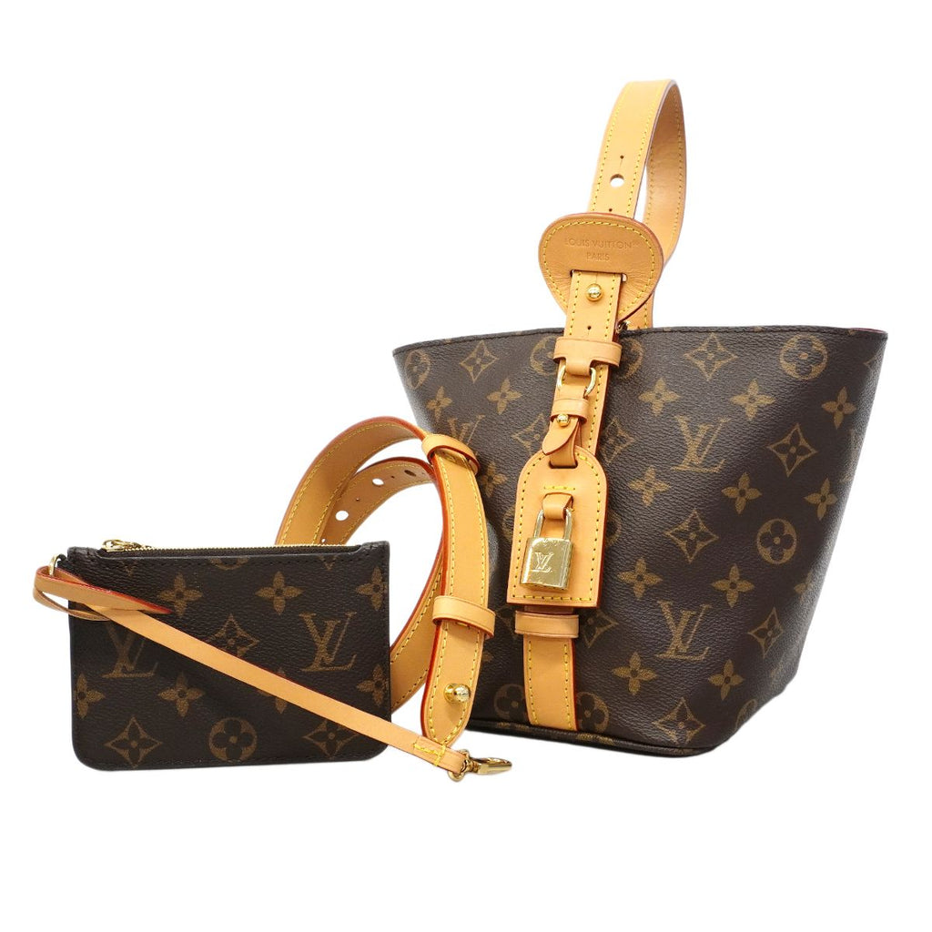 Louis Vuitton Handbag Monogram All in BB Brown 2-Way