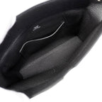 Hermes Shoulder Bag Vidopoche Togo Black Silver — view 4