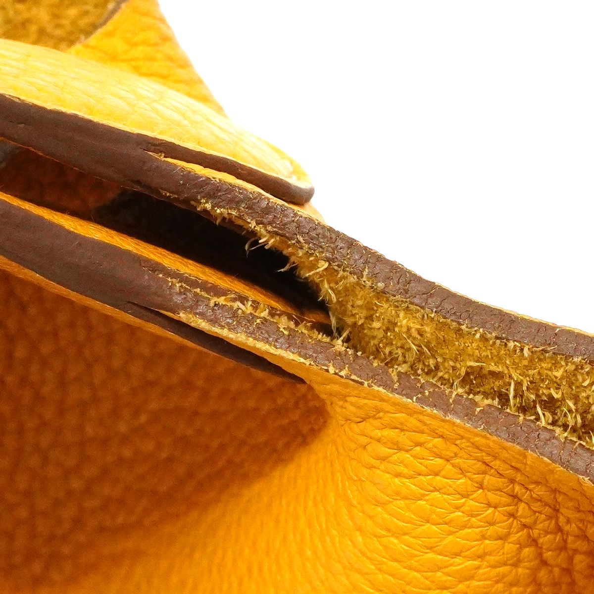 Hermes Handbag Picotin Lock MM Taurillon Clemence Jaune d'Or Silver — view 6