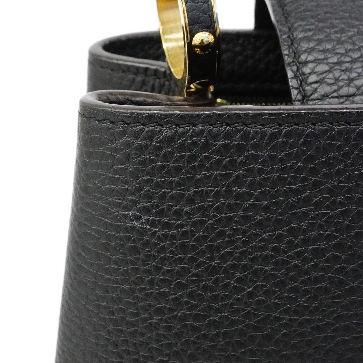 Louis Vuitton Handbag Taurillon Capucines BB Noir 2-Way — view 8