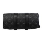Louis Vuitton Handbag Monogram Eclipse Reverse Keepall Bandouliere 25 Black — view 3