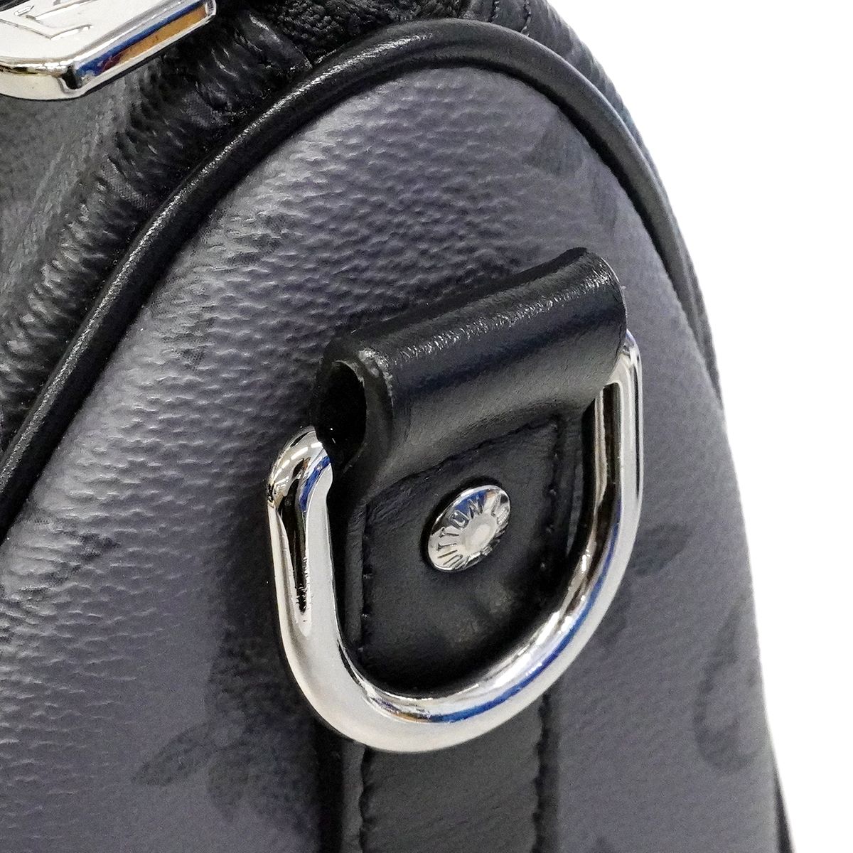 Louis Vuitton Handbag Monogram Eclipse Reverse Keepall Bandouliere 25 Black — view 7
