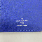 Louis Vuitton Wallet Taiga Portefeuille Brazza Cobalt — view 4