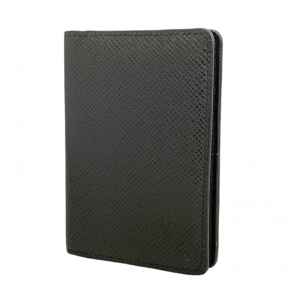 Louis Vuitton Card Case Taiga Organizer de Poche Noir