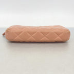 Chanel Shoulder Bag Quilted Lambskin Pink Champagne Gold — view 3