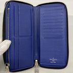 Louis Vuitton Wallet Taigarama Zippy Vertical Cobalt — view 3
