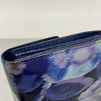 Louis Vuitton Wallet Vernis Ikat Flower Portefeuille Sarah Grand Blue — view 6