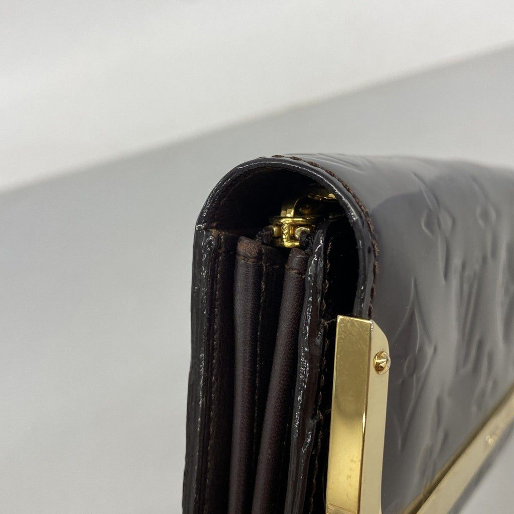 Louis Vuitton Wallet Vernis Portefeuille Rossmore Amaranto — view 6