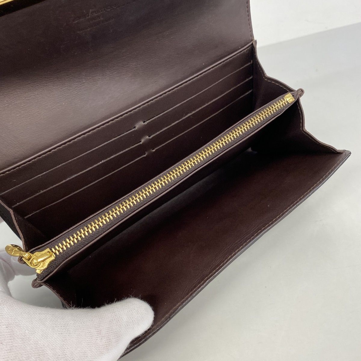 Louis Vuitton Wallet Vernis Portefeuille Rossmore Amaranto — view 3