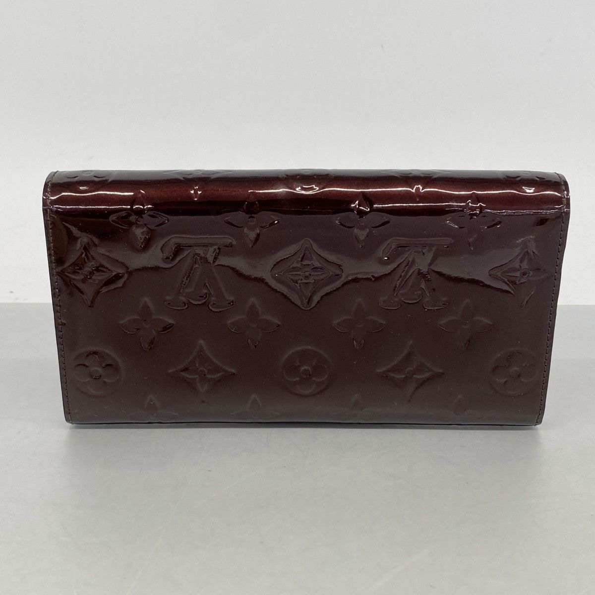 Louis Vuitton Wallet Vernis Portefeuille Rossmore Amaranto — view 9
