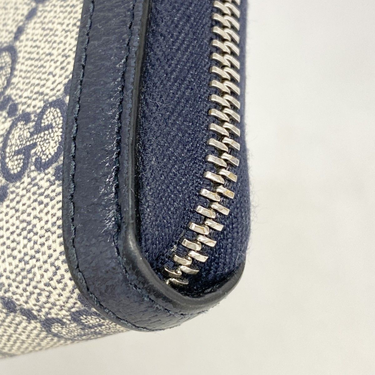 Gucci Wallet Ophidia Navy Silver — view 5