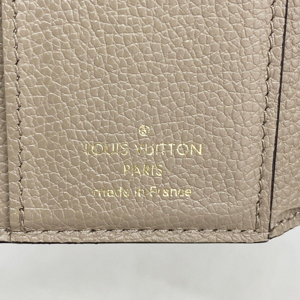 Louis Vuitton Trifold Wallet Monogram Empreinte Portefeuille Zoe Tourterelle — view 4