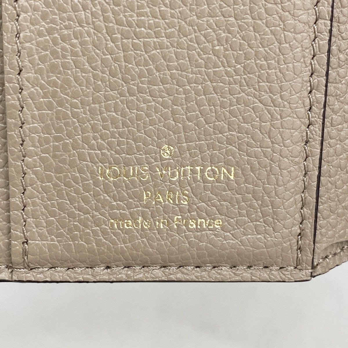 Louis Vuitton Trifold Wallet Monogram Empreinte Portefeuille Zoe Tourterelle — view 4