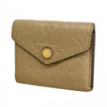 Louis Vuitton Trifold Wallet Monogram Empreinte Portefeuille Zoe Tourterelle