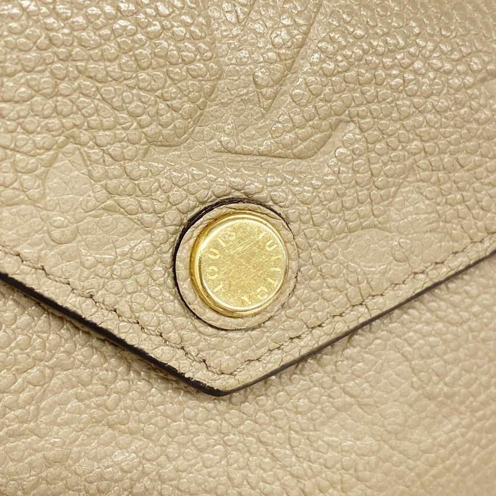 Louis Vuitton Trifold Wallet Monogram Empreinte Portefeuille Zoe Tourterelle — view 7