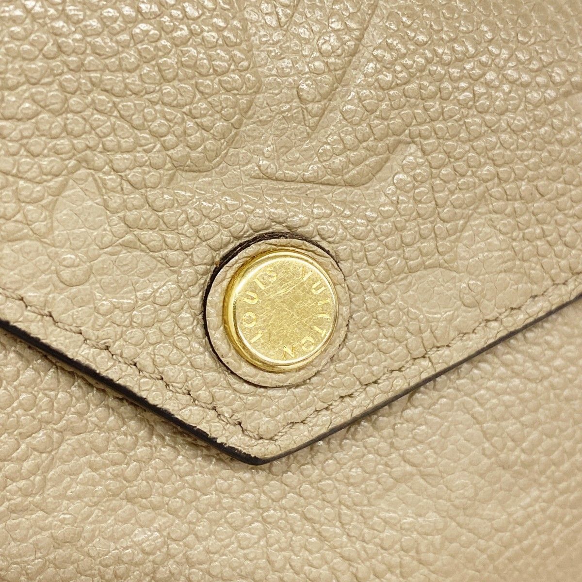 Louis Vuitton Trifold Wallet Monogram Empreinte Portefeuille Zoe Tourterelle — view 7