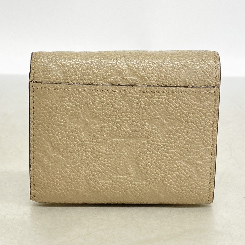 Louis Vuitton Trifold Wallet Monogram Empreinte Portefeuille Zoe Tourterelle — view 8