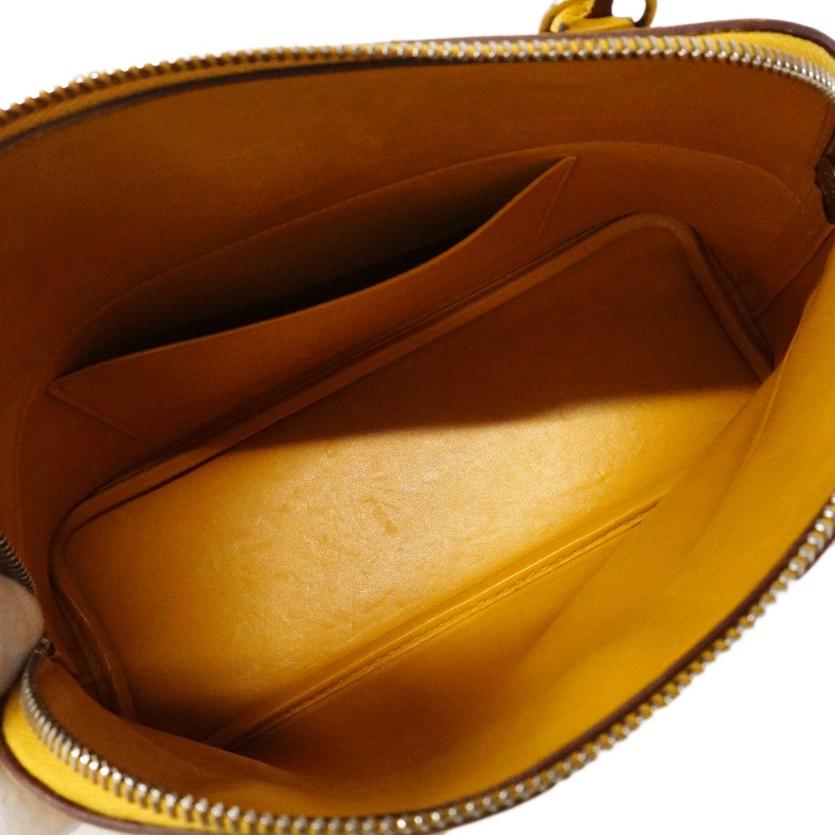 Hermes Handbag Bolide 27 Veau Epsom Joan Ambre Silver 2-Way — view 4