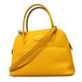 Hermes Handbag Bolide 27 Veau Epsom Joan Ambre Silver 2-Way