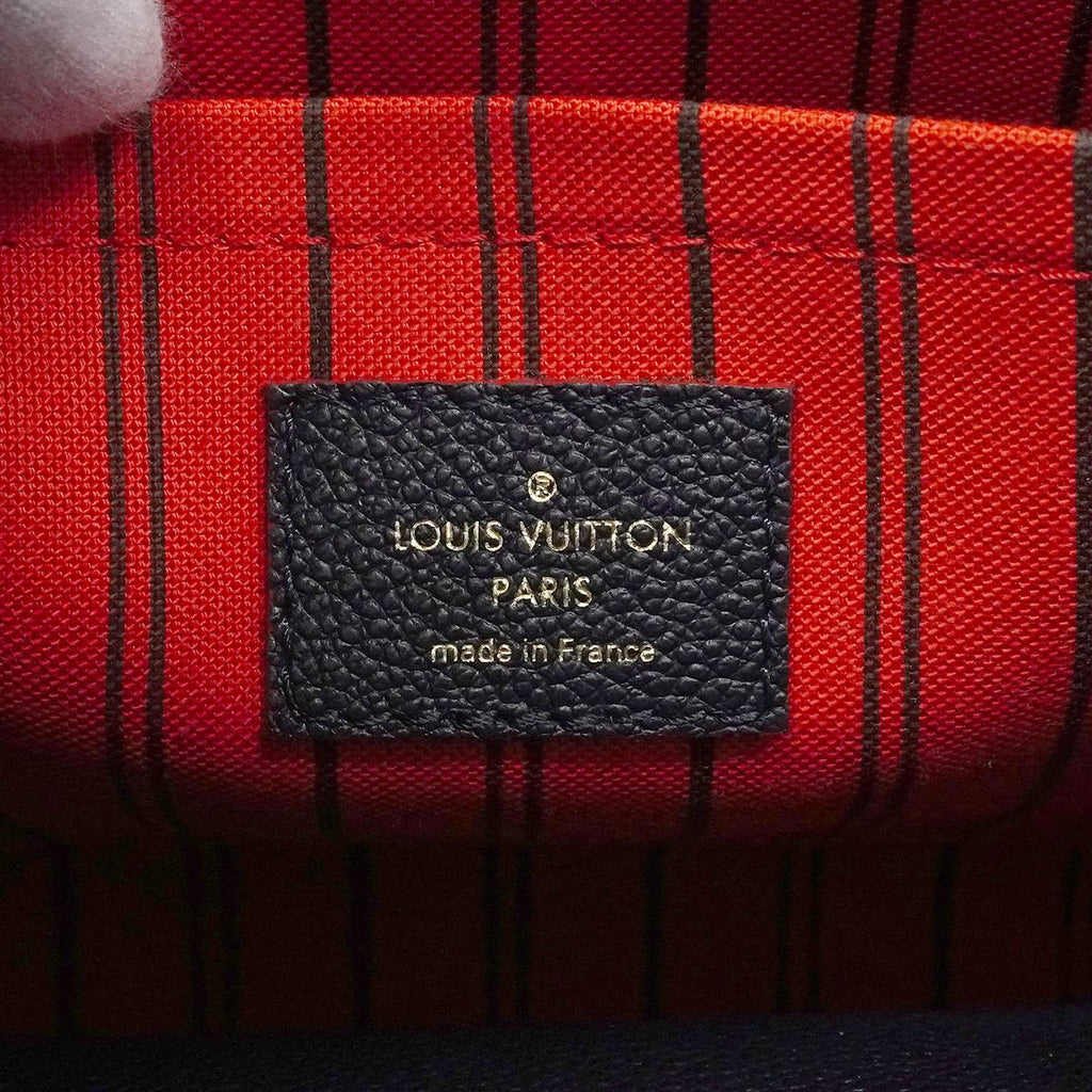 Louis Vuitton Handbag Monogram Empreinte Montaigne BB Marine 2-Way — view 5