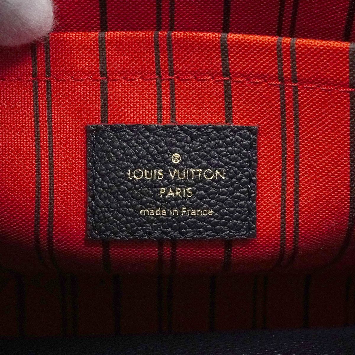 Louis Vuitton Handbag Monogram Empreinte Montaigne BB Marine 2-Way — view 5