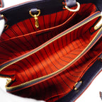 Louis Vuitton Handbag Monogram Empreinte Montaigne BB Marine 2-Way — view 4
