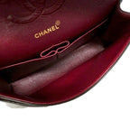 Chanel Shoulder Bag Quilted Lambskin Black Gold — view 4